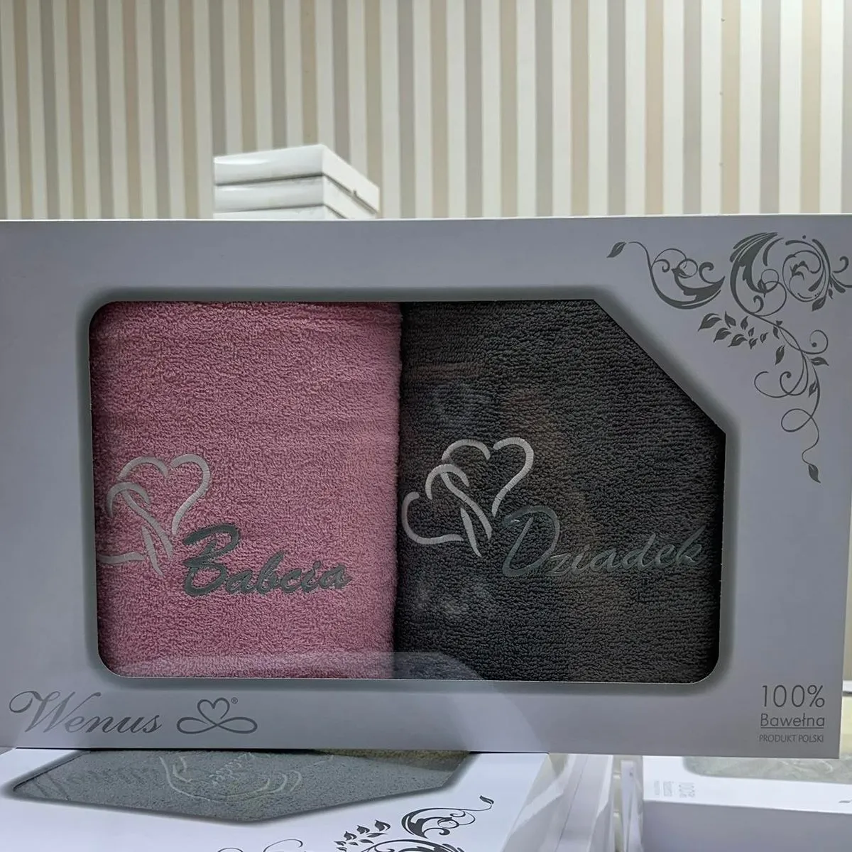 Ręczniki Bawełna Babcia&Dziadka 70/140