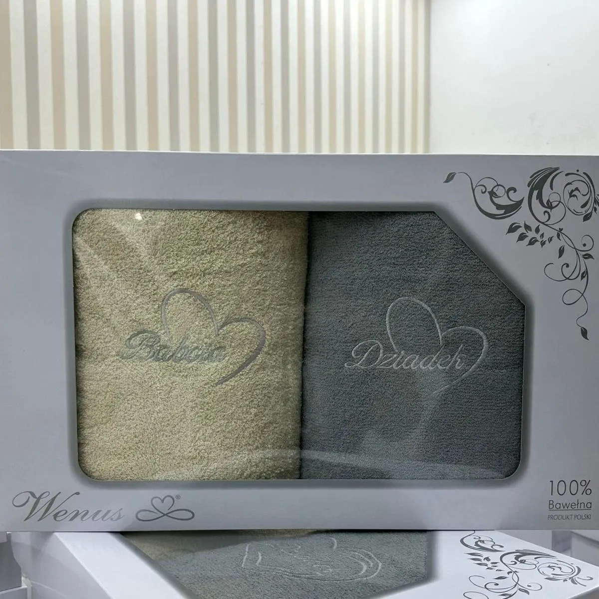 Ręczniki Bawełna Babcia&Dziadka 70/140 100% Bawełna