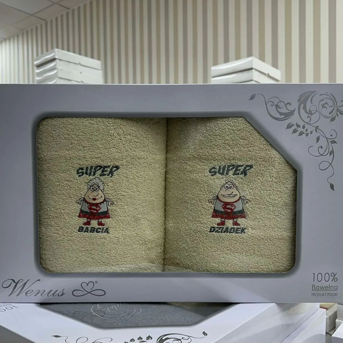 Ręczniki Bawełna Super Babcia&Dziadek 70/140