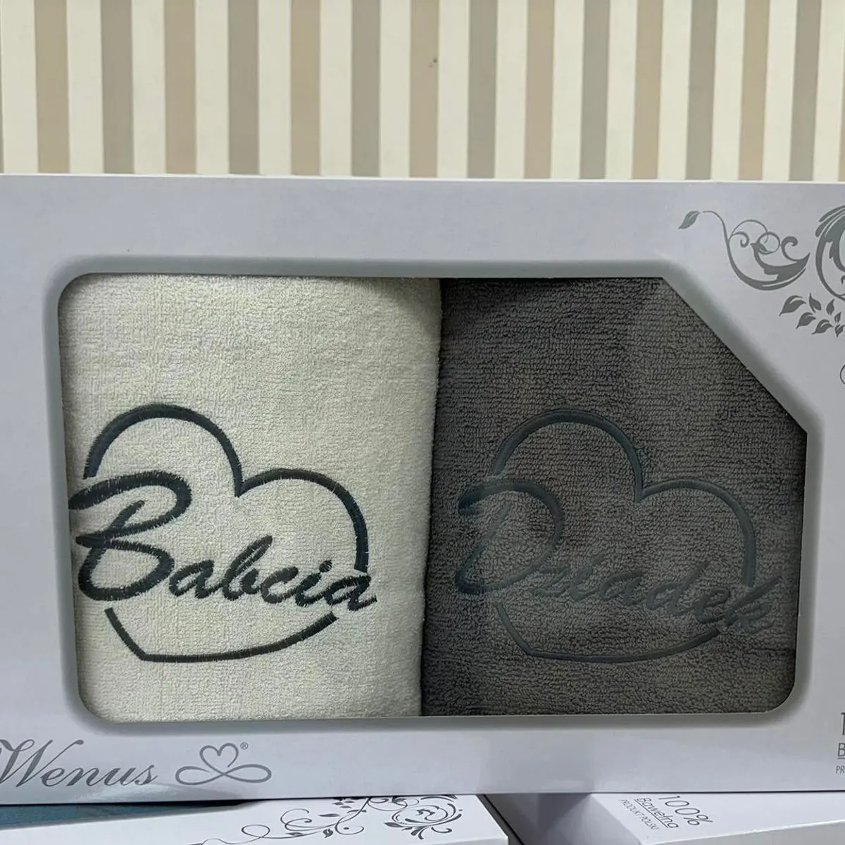 Ręczniki Bawełna Babcia&Dziadka 70/140 Venus