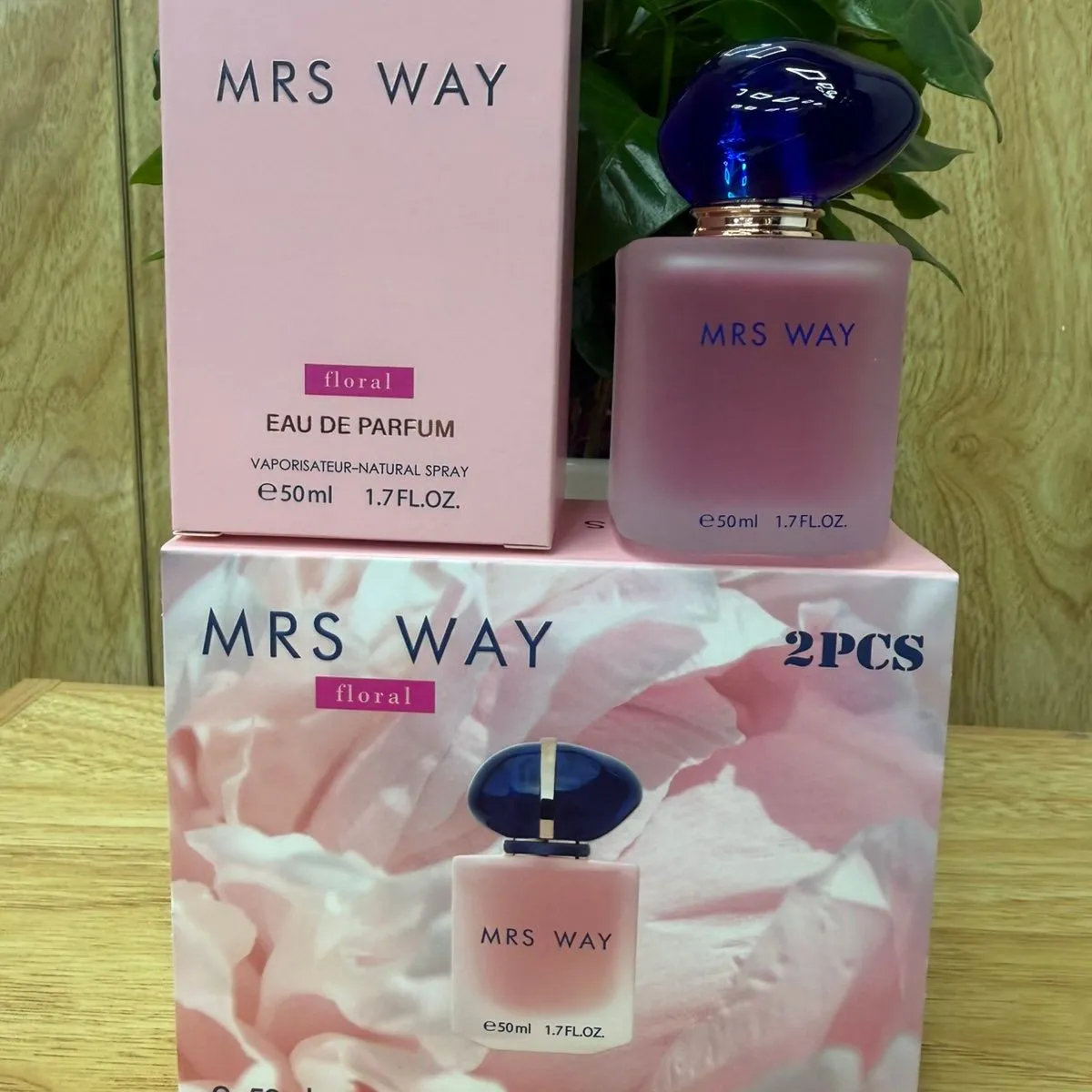 Zestaw Perfum Mrs Way Floral Eau de Parfum 2x50ml