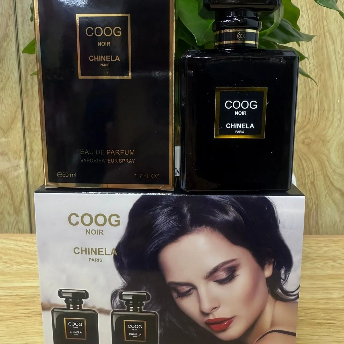 Zestaw Perfum Coog Chanela Noir 2x50ml Eau de Parfum