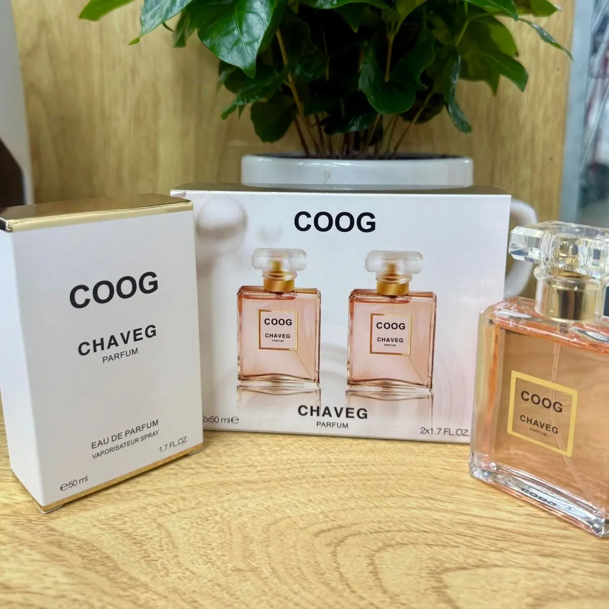 Zestaw Perfum COOG Chaveg 2x50ml