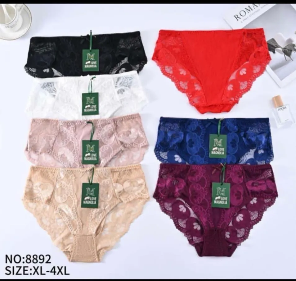 Majtki damskie koronkowe XL-4XL, NO:8892
