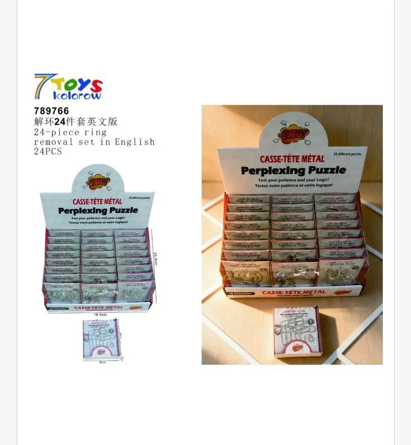 Zestaw puzzli Case Tete Metal Removal Set po angiel szt