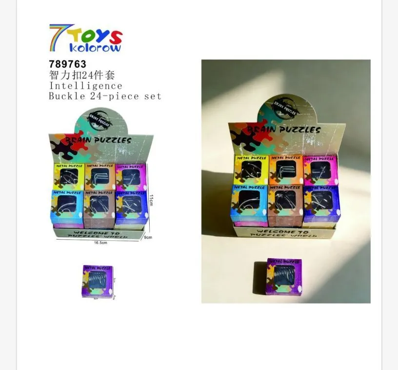 Zabawki Buckle 24 Piece Set, 10 cm