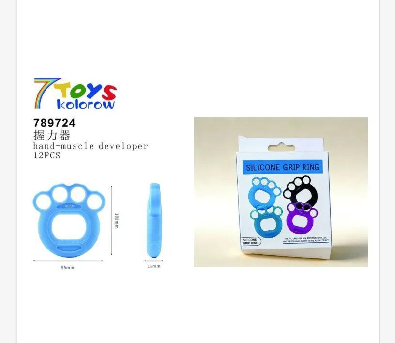 Zabawka Silikonowy Grip Ring Muscle Developer 78972