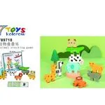 Gra układanka drewniana Animal Stacking Game 7 Kolorów