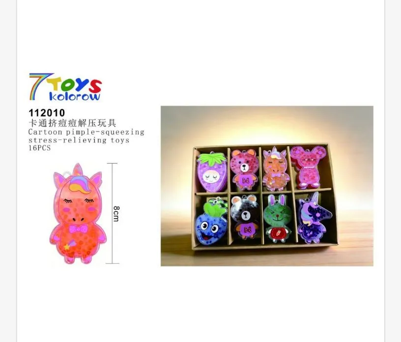 Zabawki antystresowe 7 Toys 16 szt 8cm