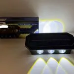 Lampa solarna LED 3W biała ciepła światło