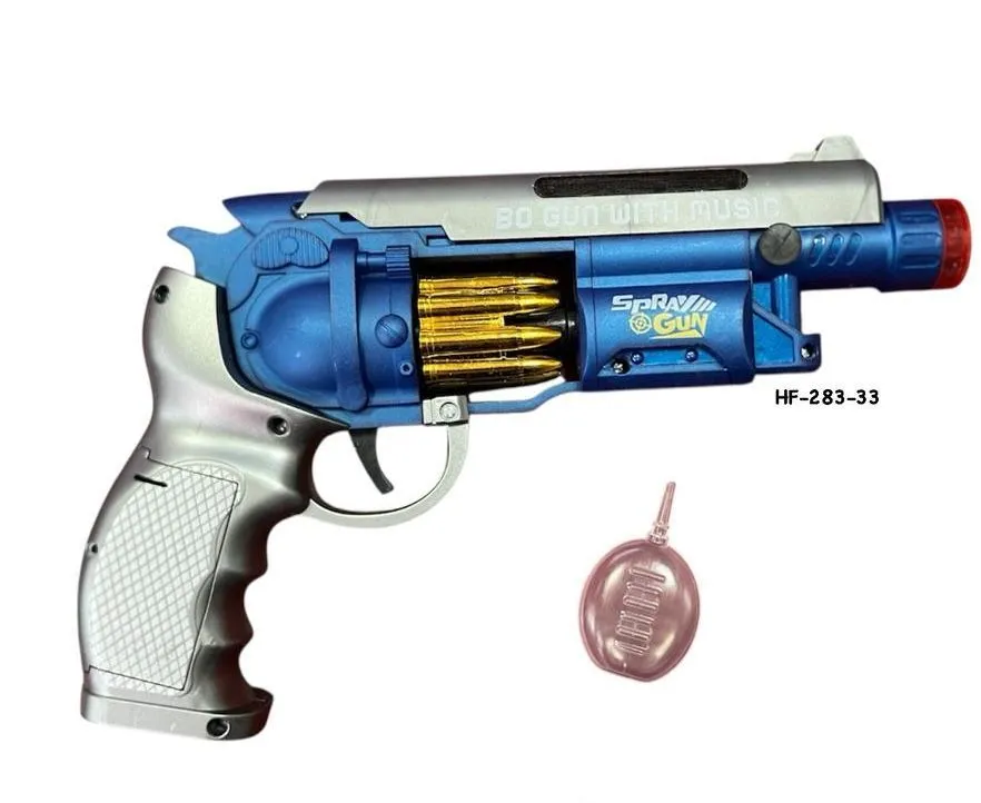 Pistolet na wodę Spray Gun HF-2833 niebiesko-srebrny