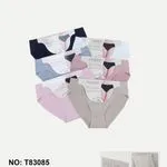 Majtki damskie Ouno S-M-L-XL, 6 kolorów, 24 szt