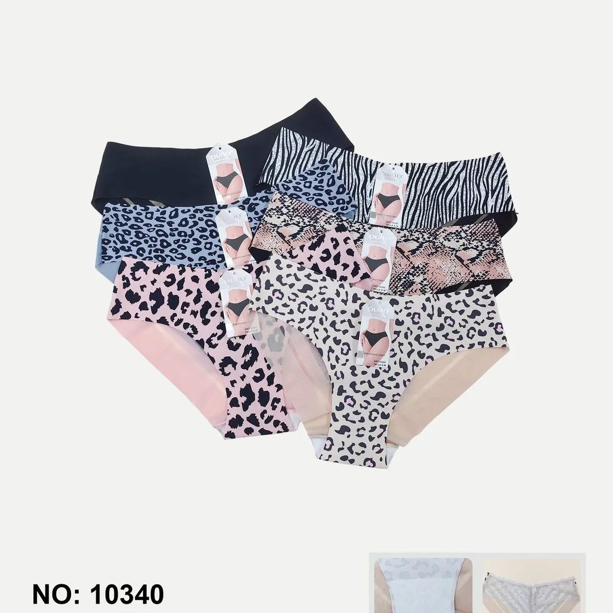 Majtki damskie Ouno No. 10340 S-M-L XL 120 szt/opak