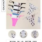 Stringi damskie UNO NO.1014 S-M-L XL, 6 szt