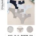 DYNANITES Majtki damskie stringi S-M-L XL 3 szt