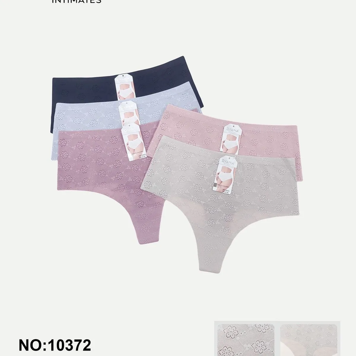 Majtki damskie Dyanana NO-1037 2XL + 2XL XL