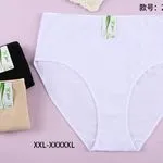 Majtki damskie XL-XXXXL 3 szt. czarny/biały/beżowy