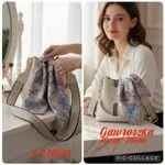Chusta damska 70cm x 70cm wielokolorowa