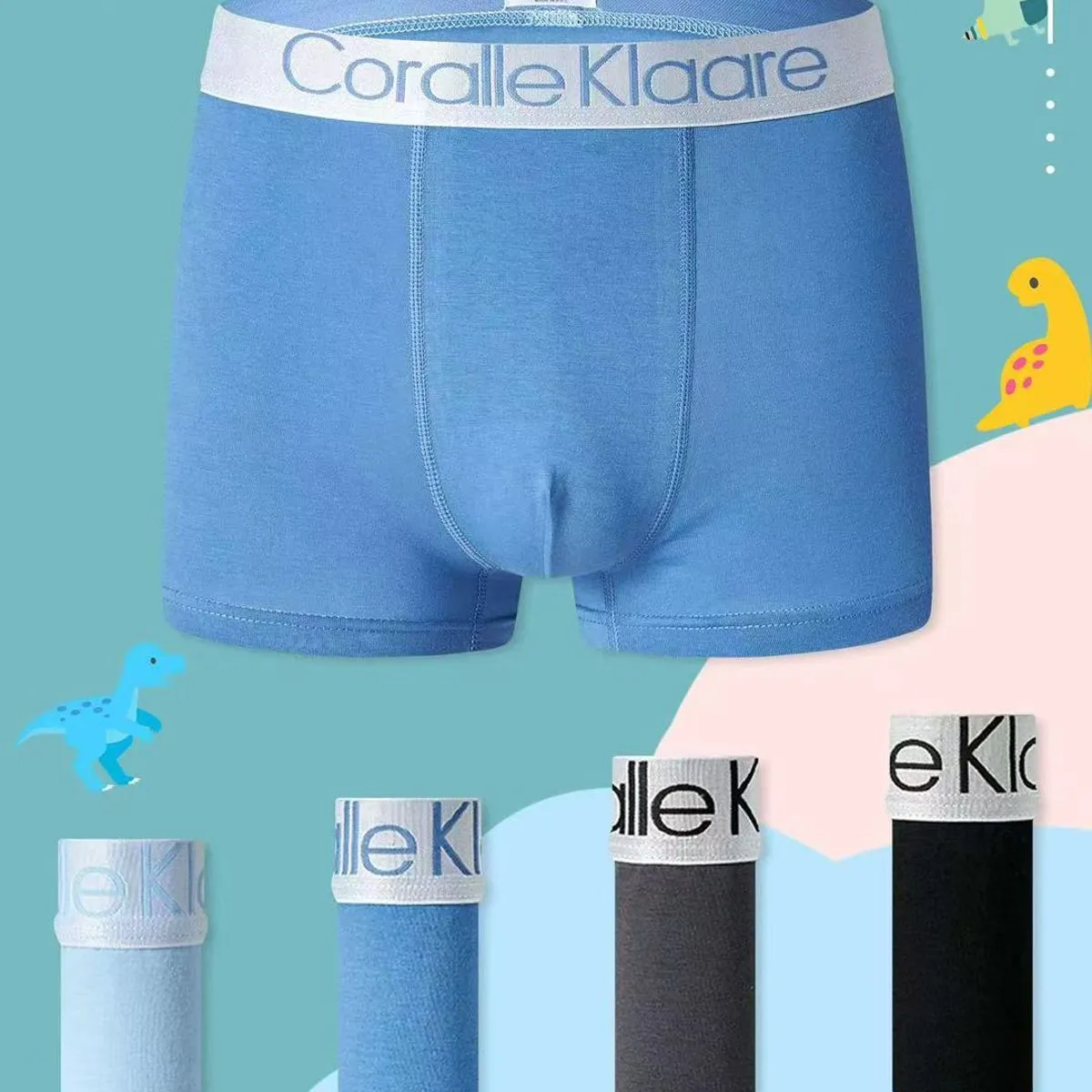 Bokserki męskie Coralle Klaare bawełniane S-2X-L NO:H122-2