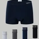 Bokserki męskie GK Seven Cotton NO:A765 S-M-5XL granatowe