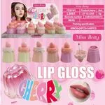 Lip Gloss Miss Betty Cherry 6x4ml, opak. 24 szt