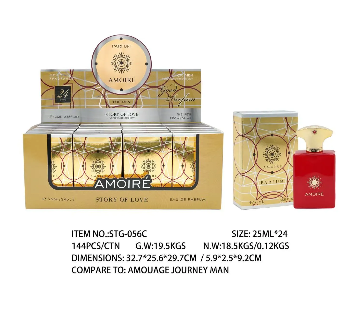 Perfumy Amoire Story of Love 30ml Eau de Parfum