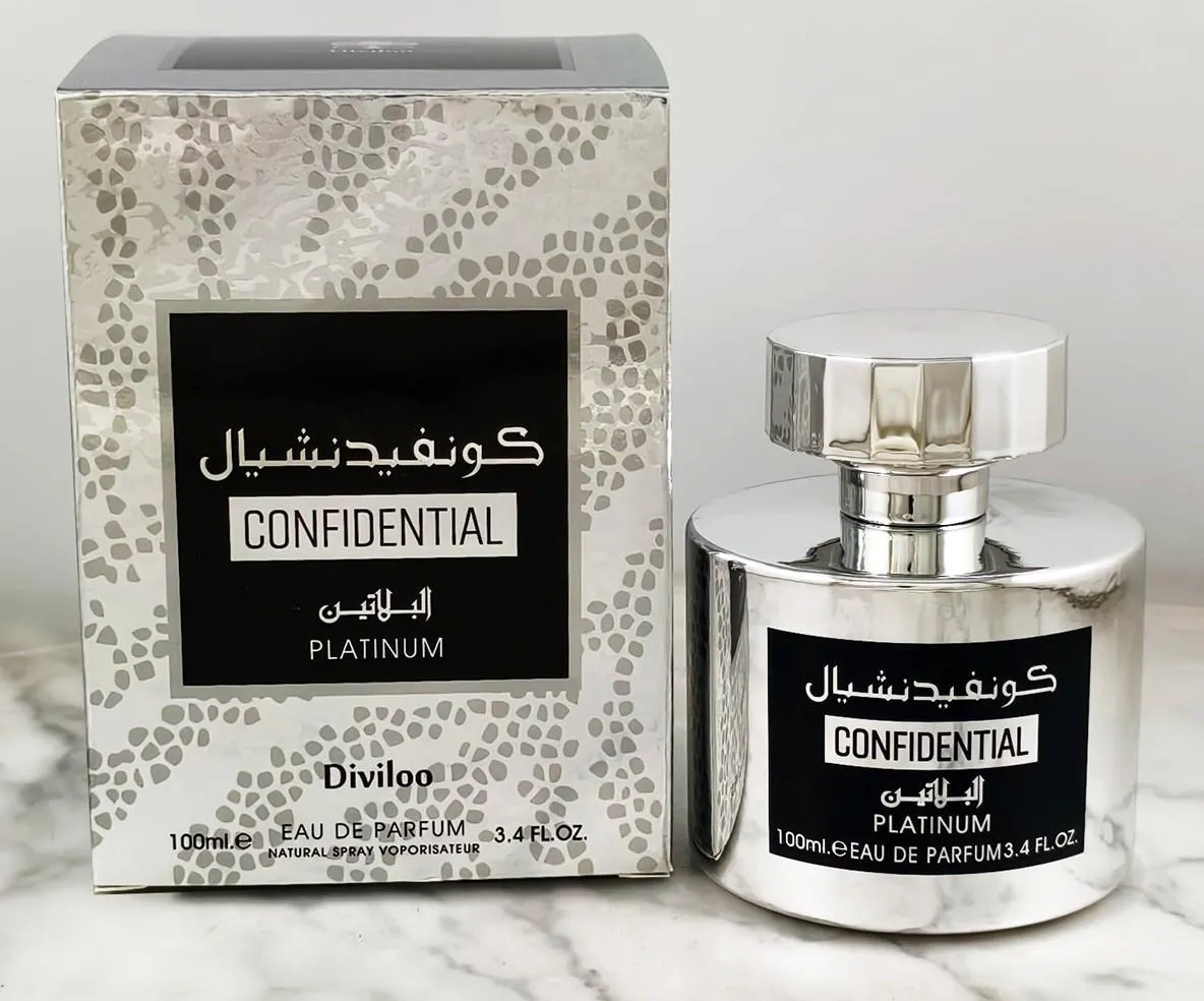 Perfumy Confidential Platinum Divilo 100ml 3.4 fl oz