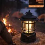 Lampa kempingowa LED z ładowaniem USB i regulacją jasności
