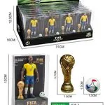 Zestaw FIFA World Cup 2022 - Figurka piłkarza, puchar, piłka