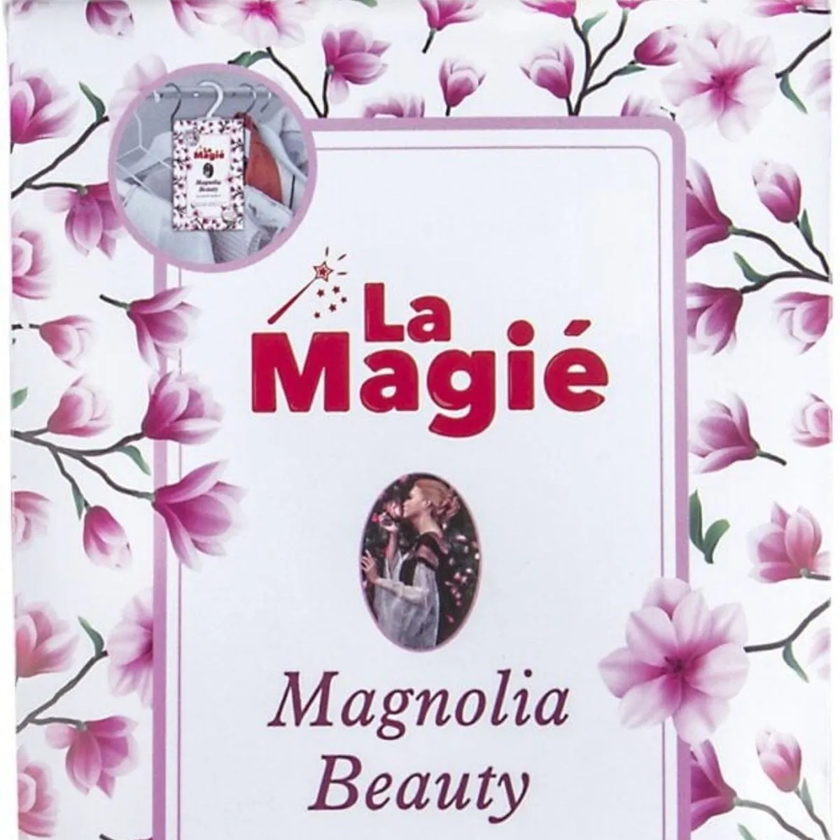Saszetki Zapachowe La Magie Magnolia Beauty z Haczykiem 24 szt.