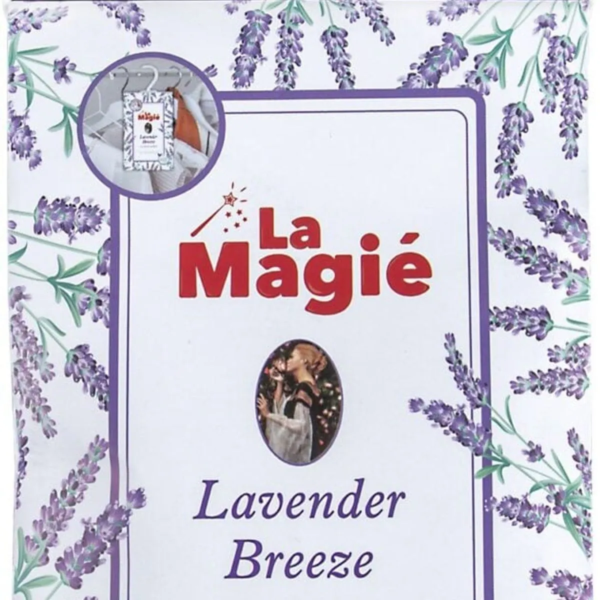 Saszetki Zapachowe La Magie Lavender Breeze z Wieszakiem 24 szt.