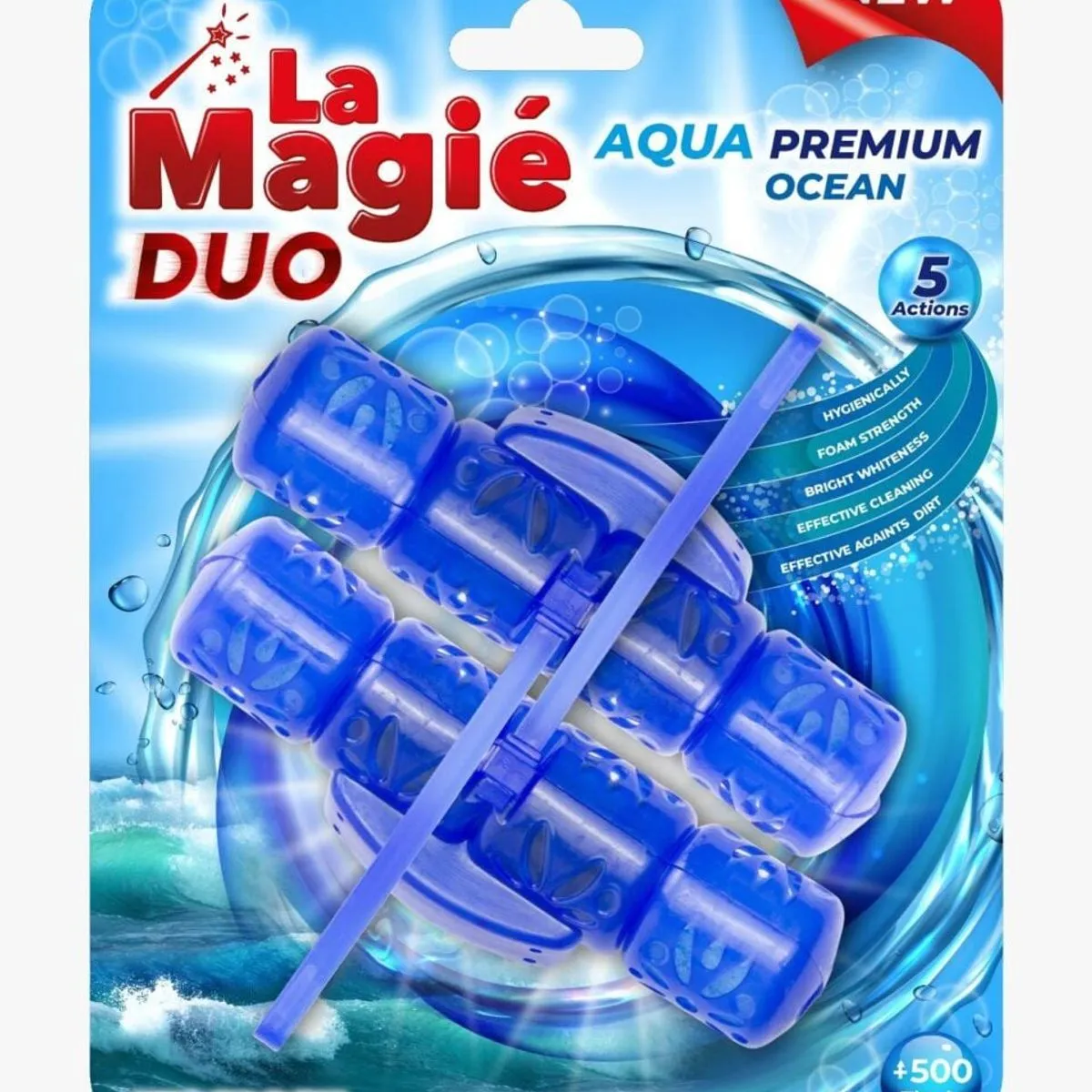 Kostki do WC La Magie Duo Aqua Premium Ocean 12 szt.
