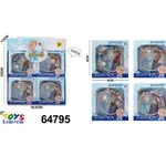Zestaw Bransoletki Frozen LOVEDEER z Zawieszkami 12 szt.