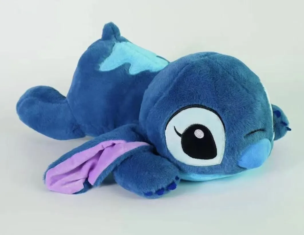 Maskotka Pluszowa Stitch 55cm Leżący Niebieski
