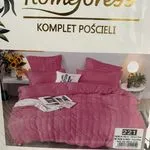 POŚCIEL 3 CZ 160*200cm BIAŁA Z RÓŻOWYM HomeBefore99