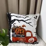 Poszewka Halloween Pickup z dyniami 40x40 cm