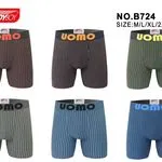 Bielizna męska bokserki UOMO RENDYBOY M/L/XL/XXL prążkowane