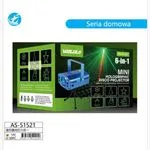 Lampka Projektor Laserowy Świąteczny 6in1 WOLULIA AS-1521