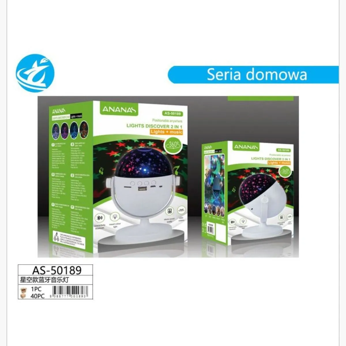 Lampka Light Discover 2in1 Ananas Seria domowa