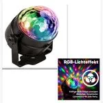Lampka LED RGB Lichteffekt dyskotekowa