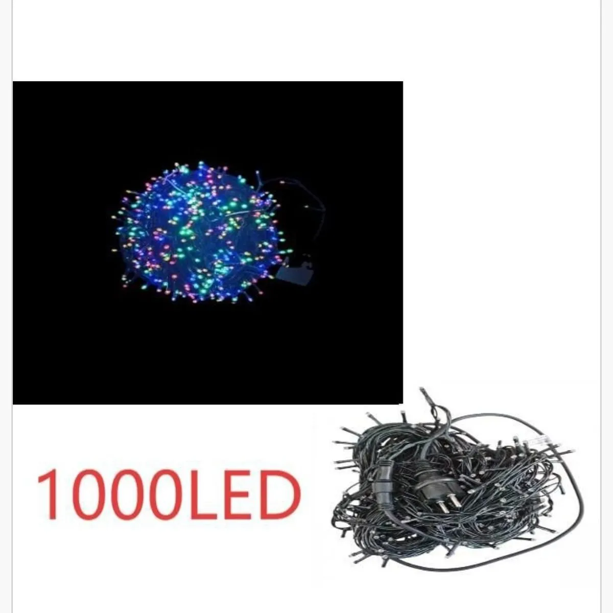 Lampka Dekoracyjna Świąteczna 1000LED