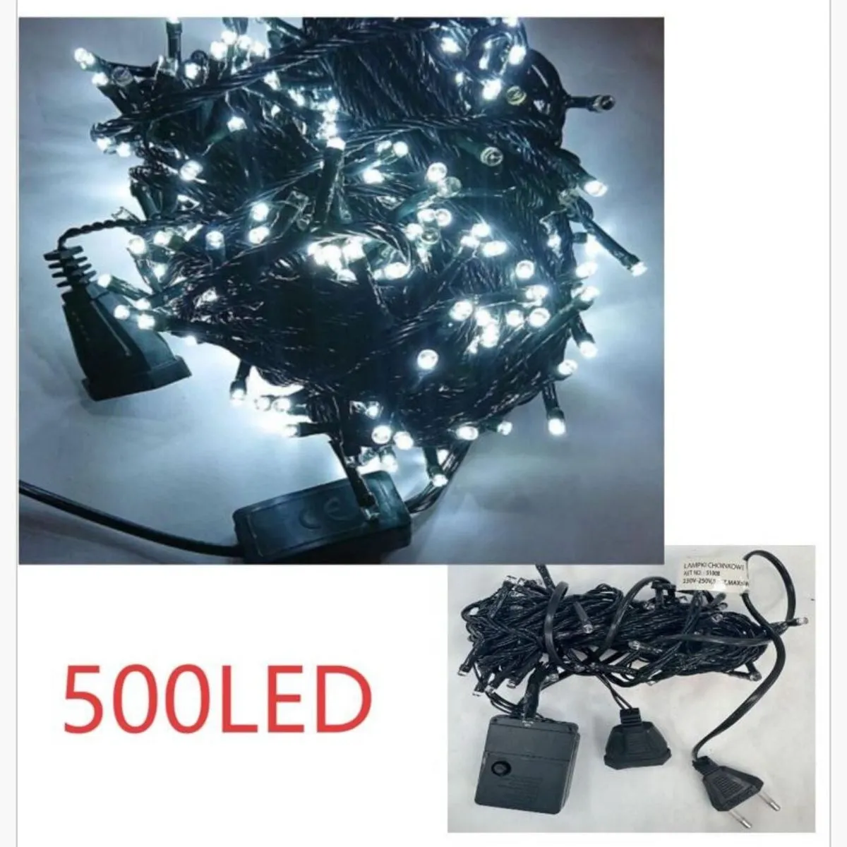 Lampka Dekoracyjna Świąteczna 500 LED