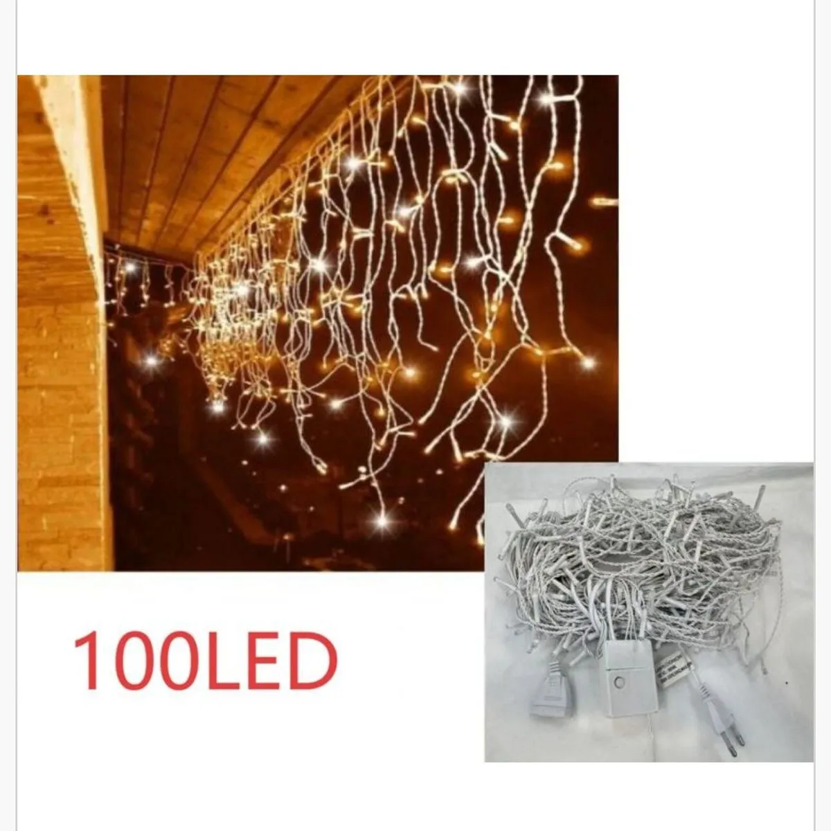 Lampka Dekoracyjna Świąteczna 100LED