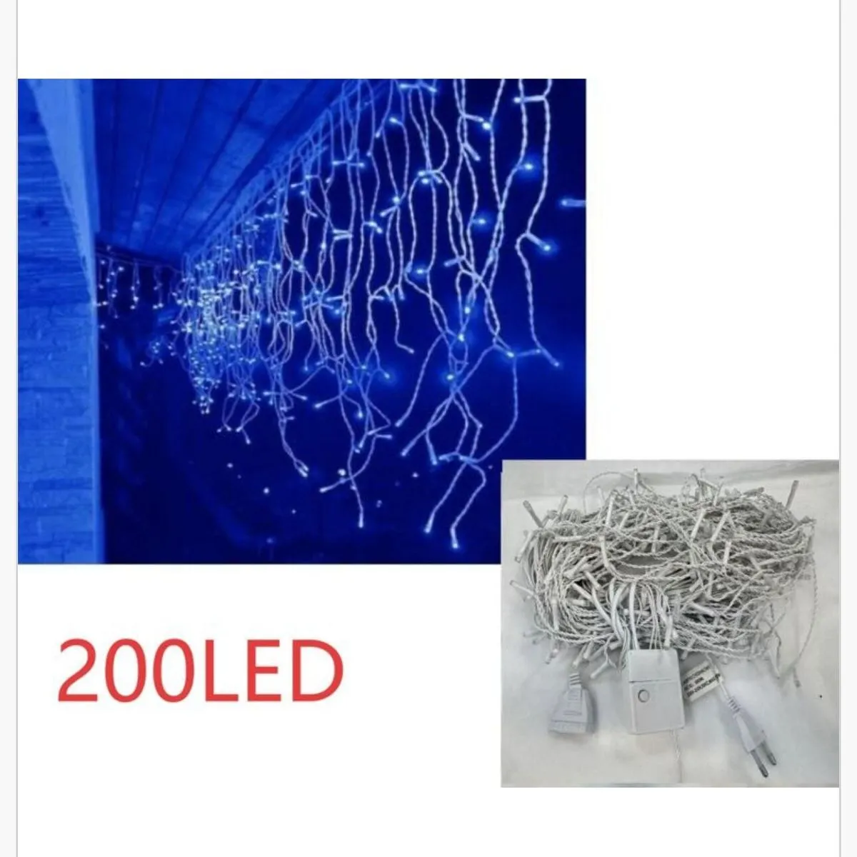 Lampka dekoracyjna świąteczna 200 LED