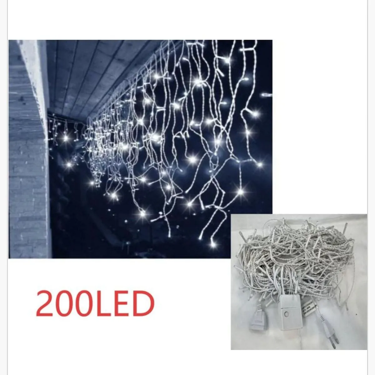 Lampka Dekoracyjna Świąteczna 200LED