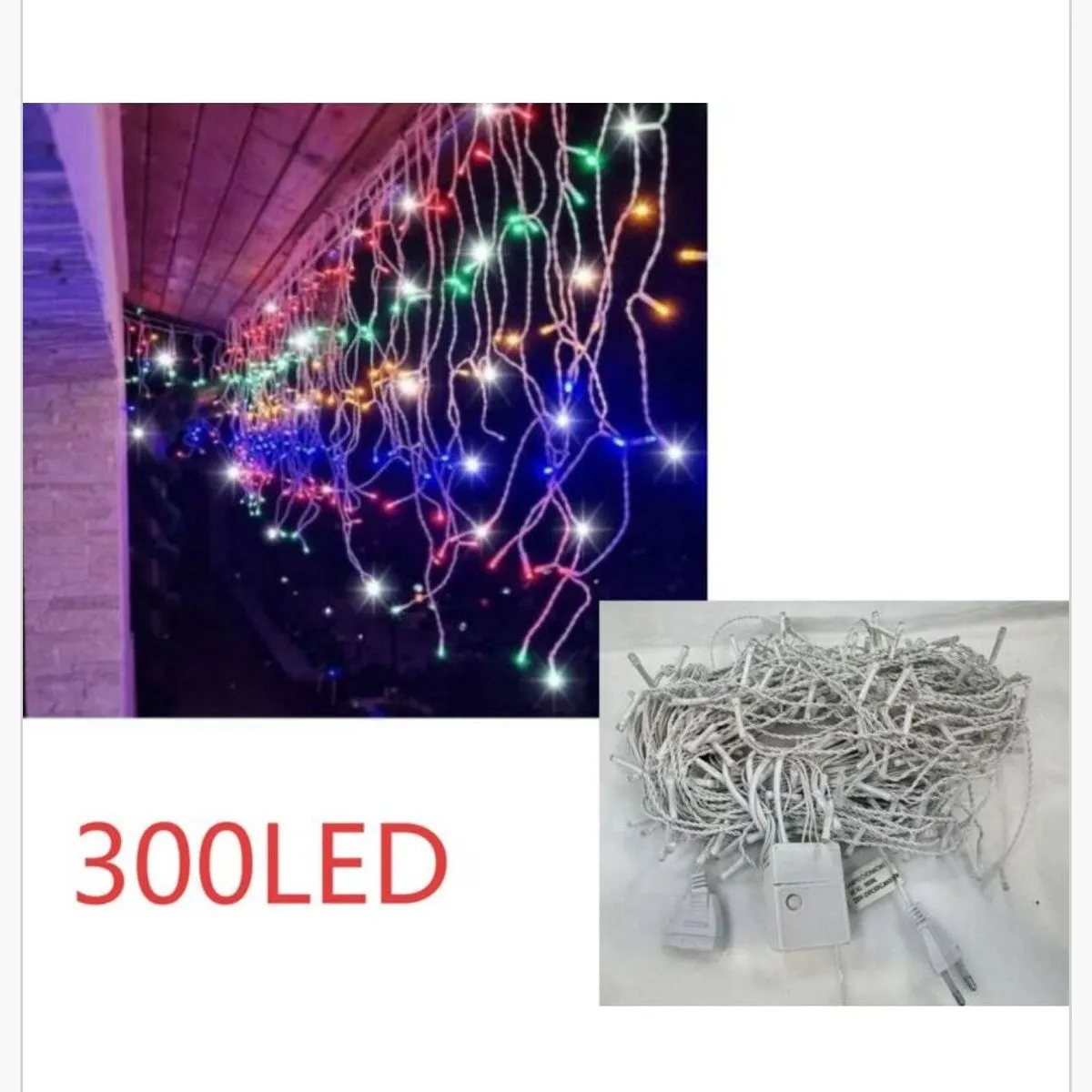 Lampka Dekoracyjna Świąteczna 300LED