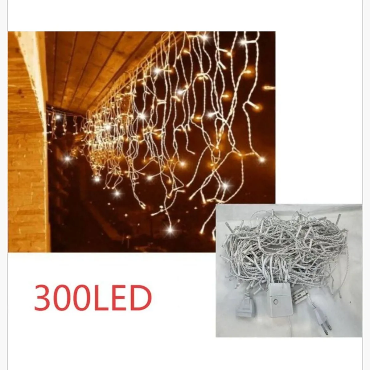 Lampka Dekoracyjna Świąteczna 300LED