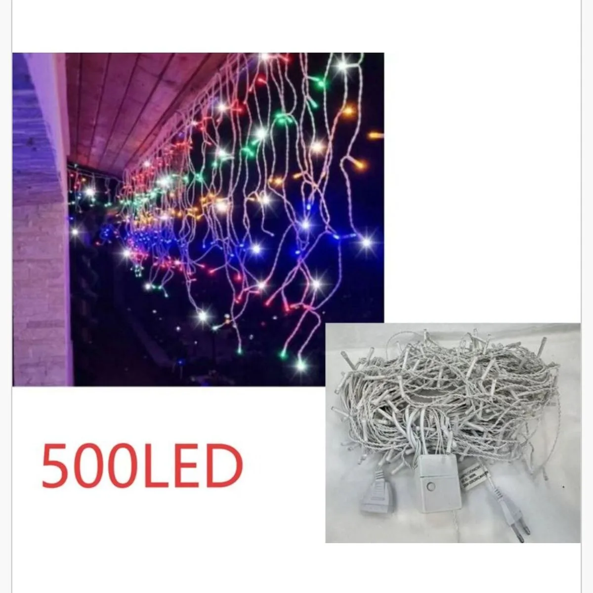 Lampka Dekoracyjna Świąteczna 500LED