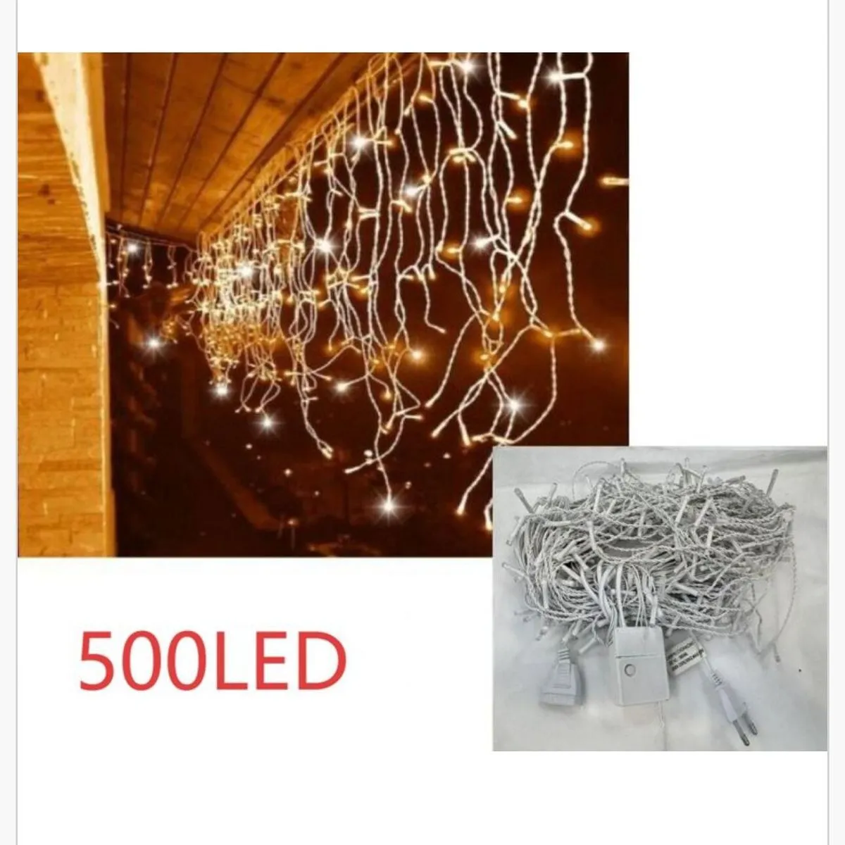 Lampka Dekoracyjna Świąteczna 500 LED
