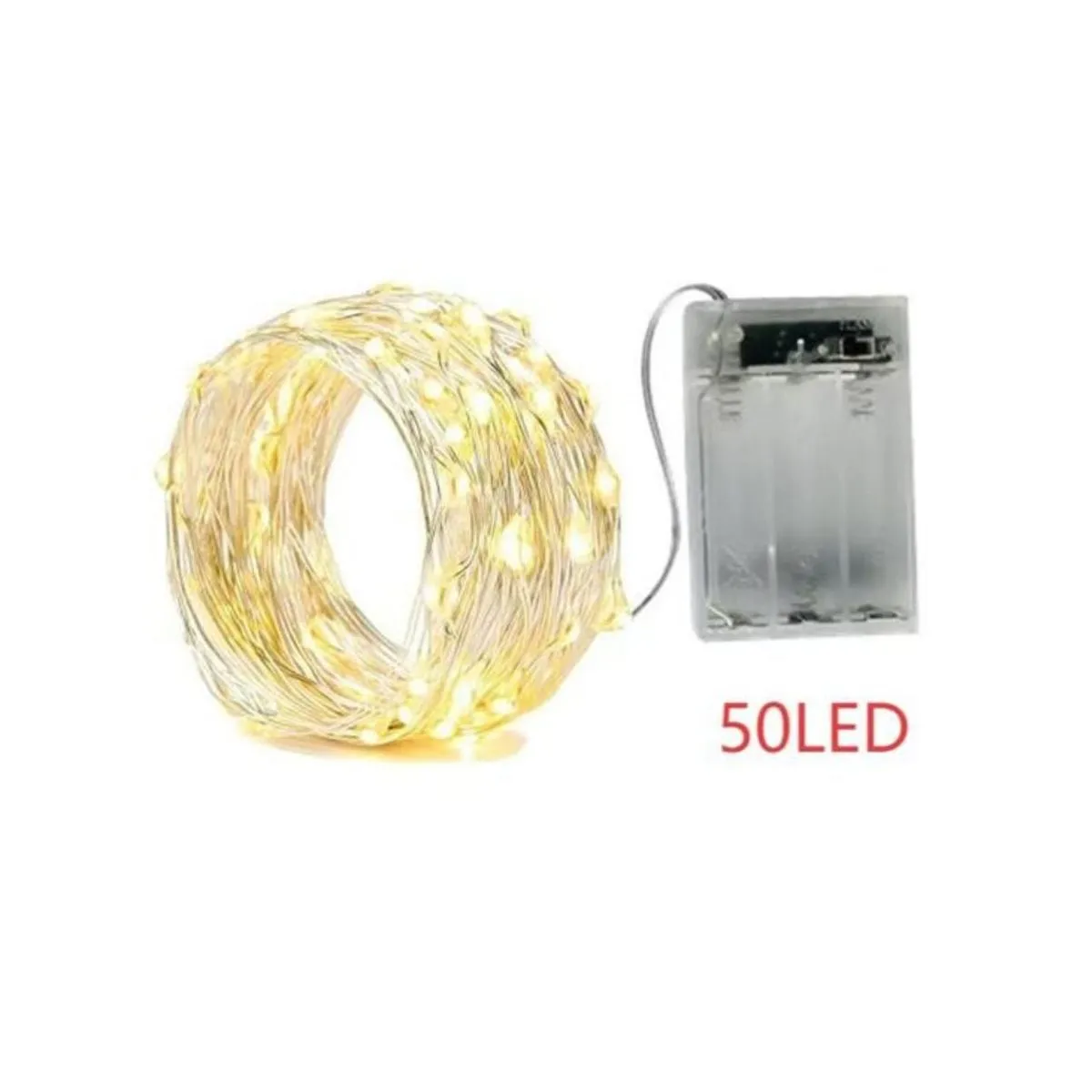 Lampka girlandowa 50LED na baterie